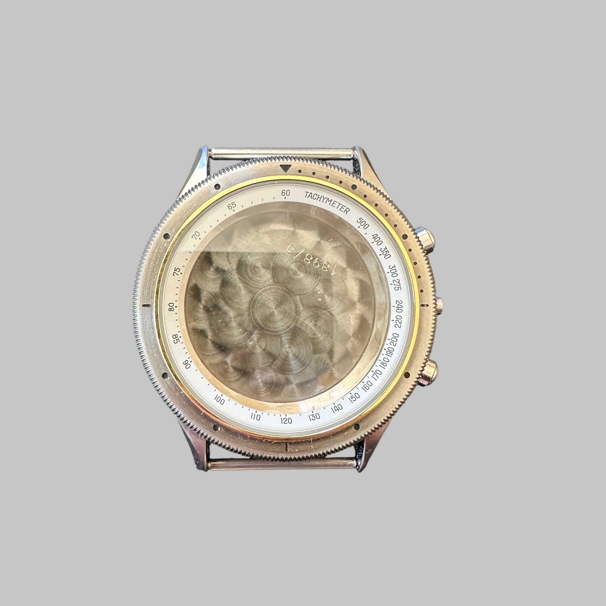 Genuine original vintage case from Hamilton - side view