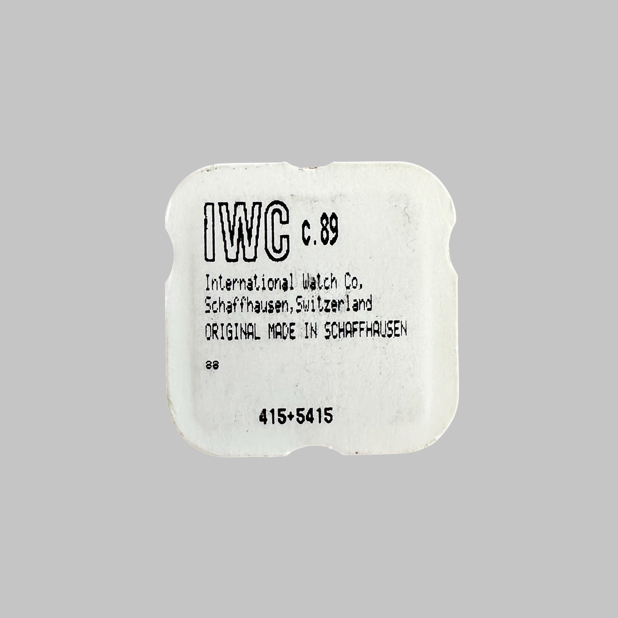 IWC CAL. C. 89 - RATCHET WITH SCREW 415 + 5415 NOS