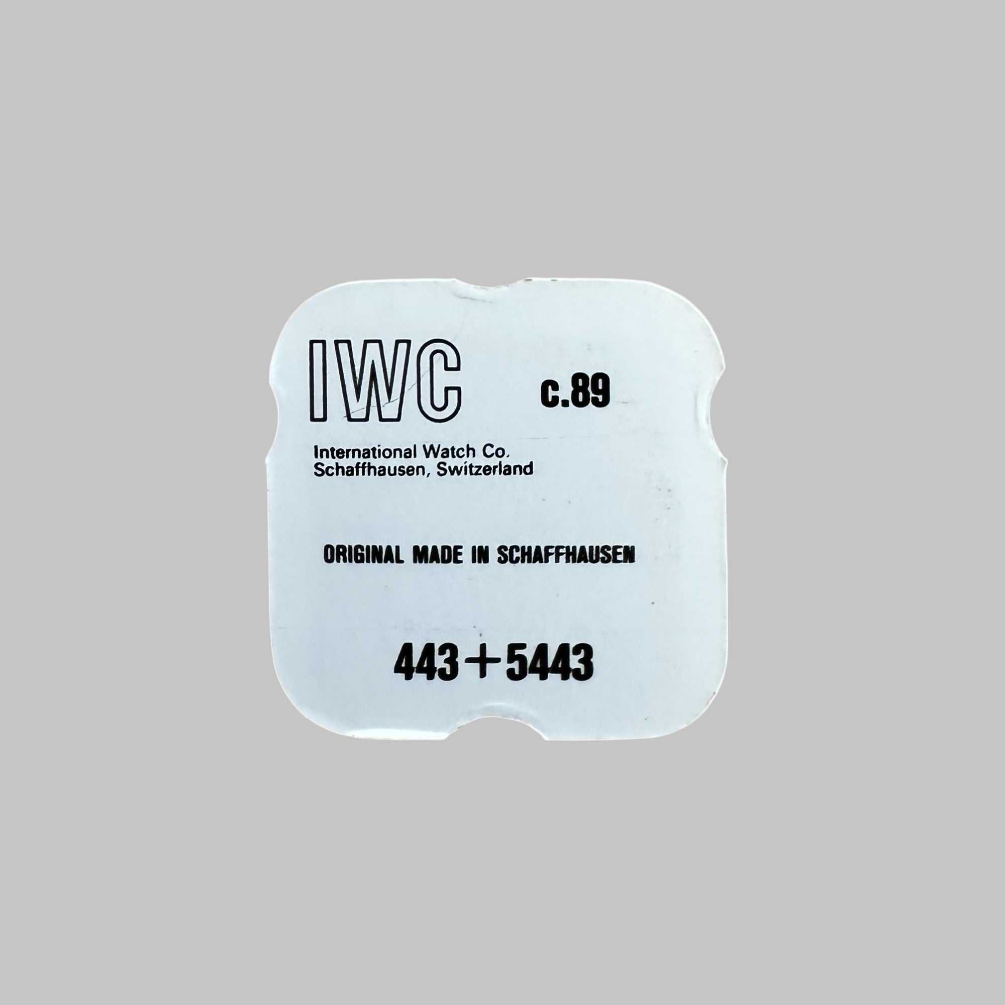 IWC CAL. C. 89 - SETTING LEVER 443 NOS, WITH SCREW