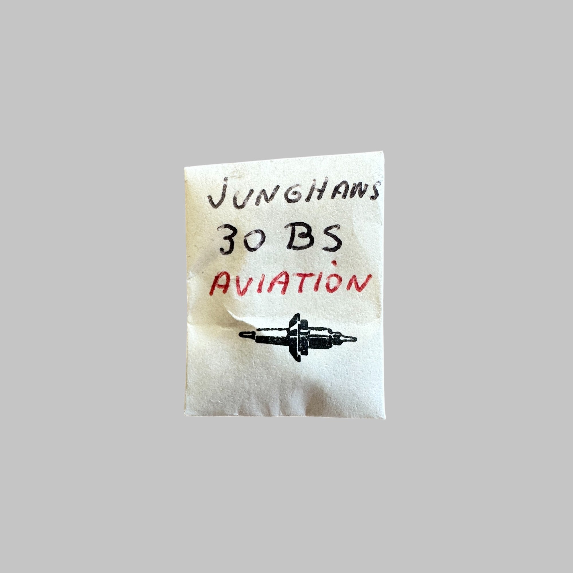 JUNGHANS CAL. 30 - BALANCE STAFF AVIATION GOOD