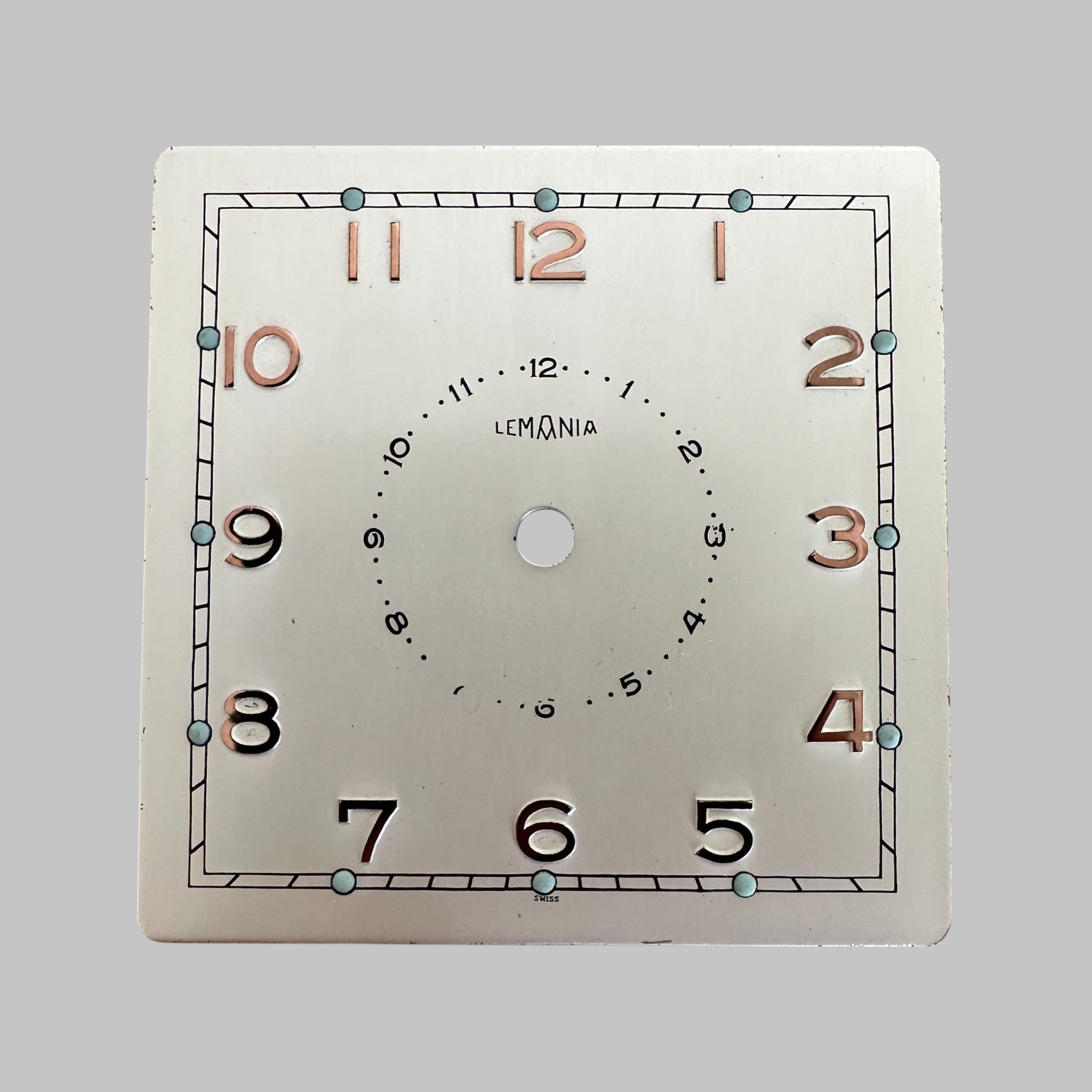 LEMANIA - DIAL USED, DIAM: 64,15 X 64,15