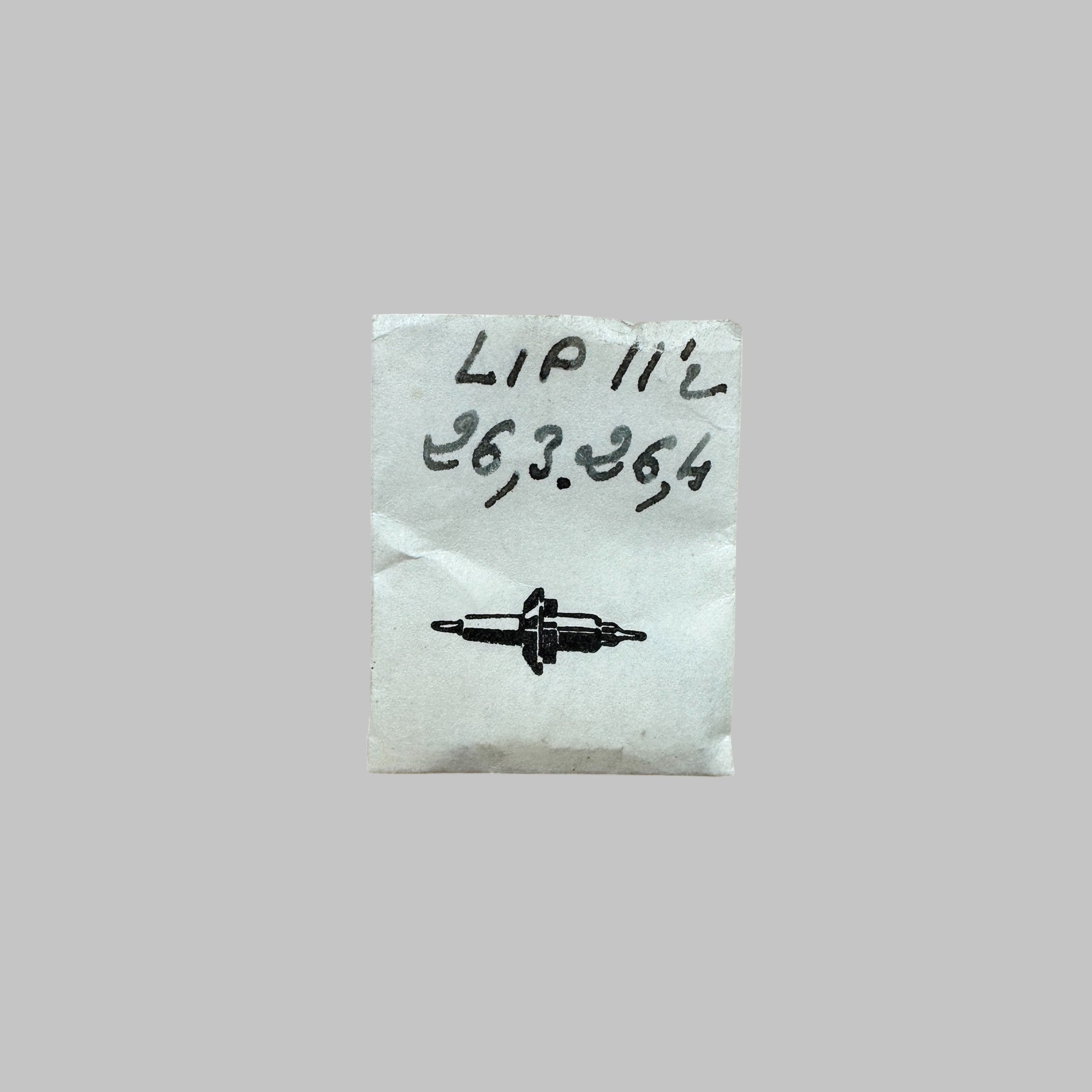 LIP CAL. 26.3/26.4 - BALANCE STAFF