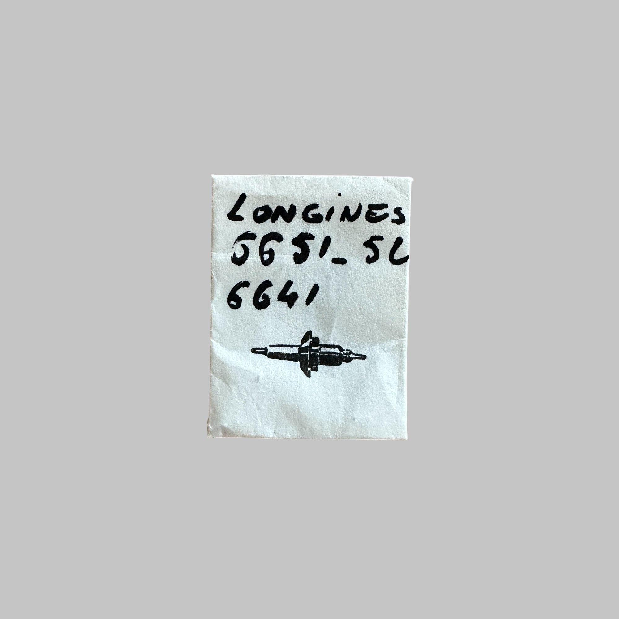 LONGINES CAL. 6651 / 6641 - BALANCE STAFF