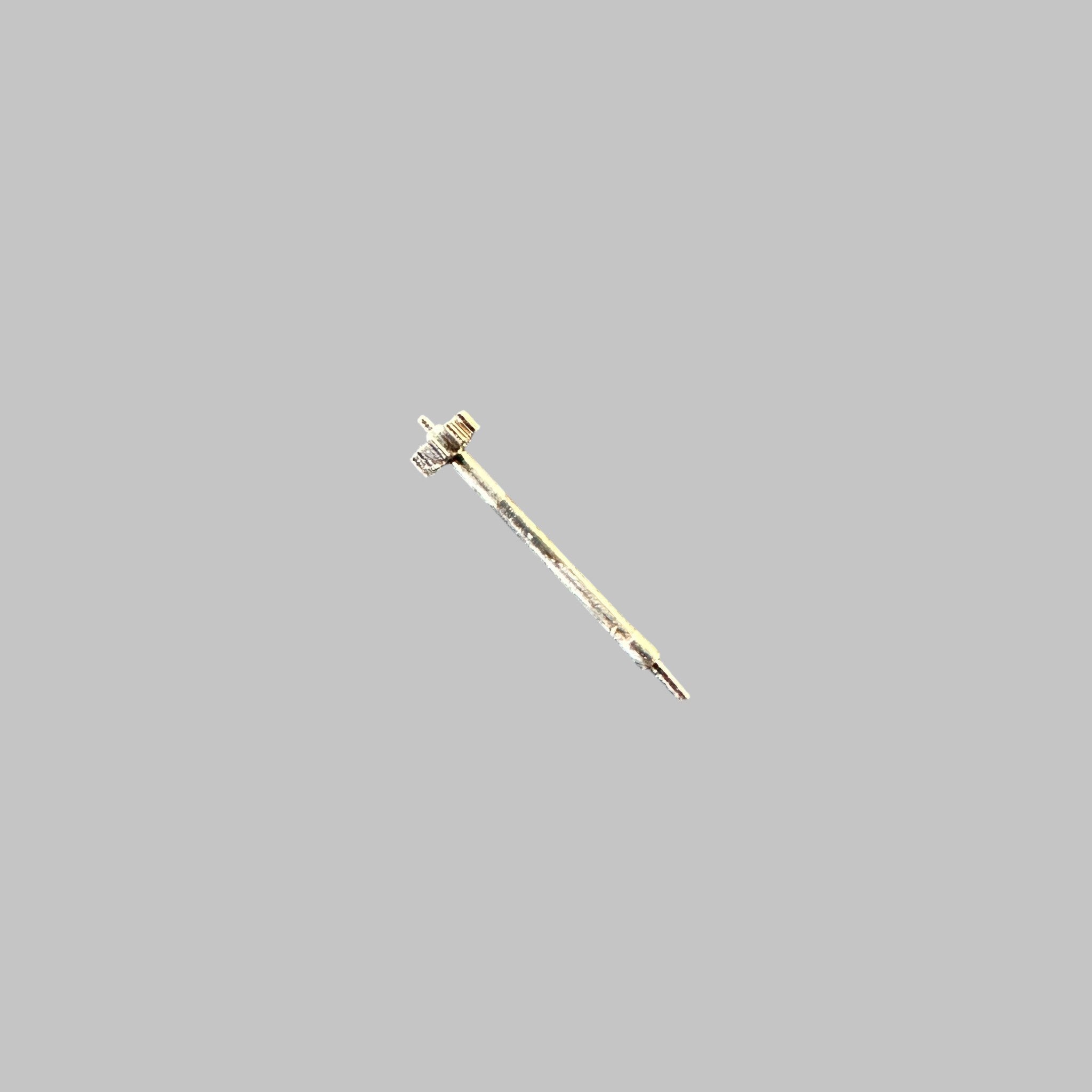Genuine original vintage second pinion from Longines for caliber 12.68ZS - side view