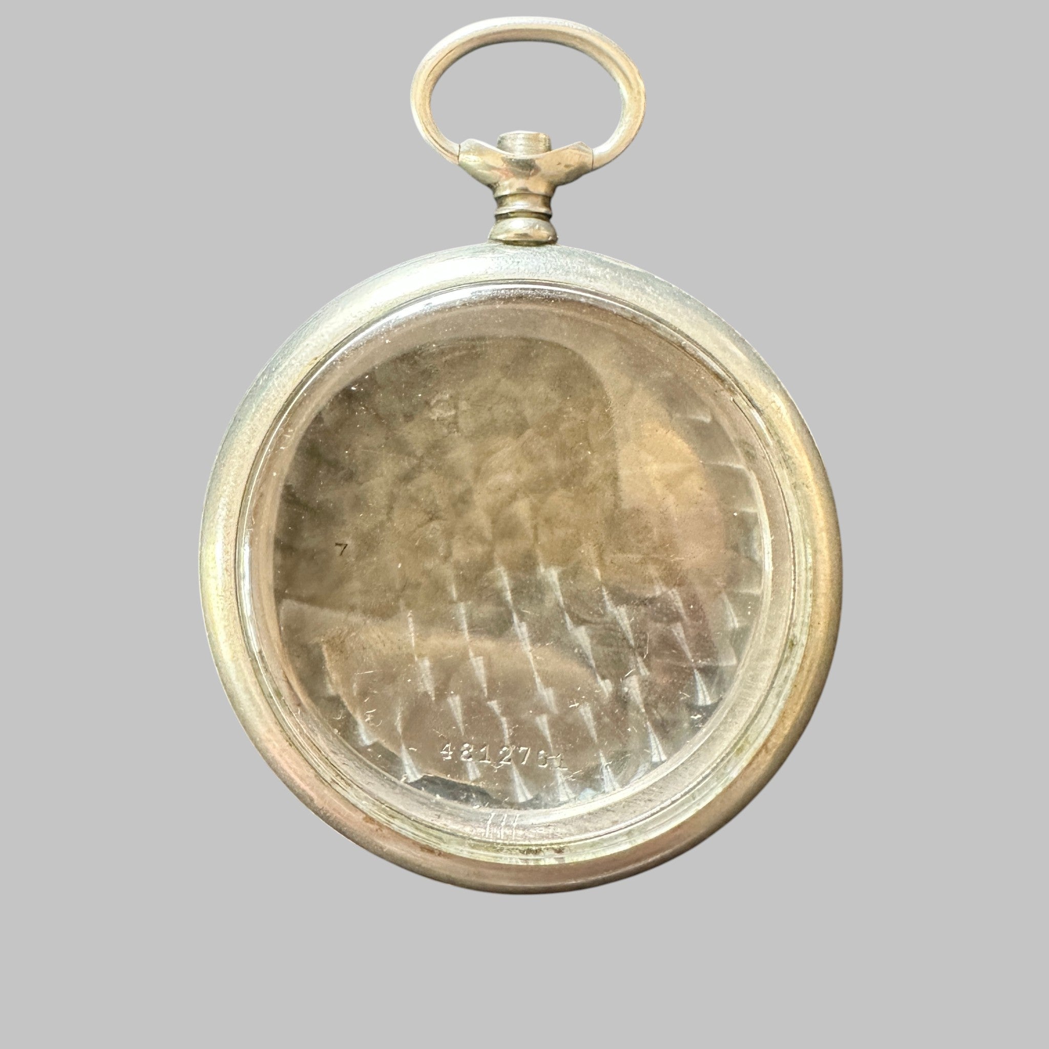 Genuine original vintage case from Longines for caliber 19.75N - side view