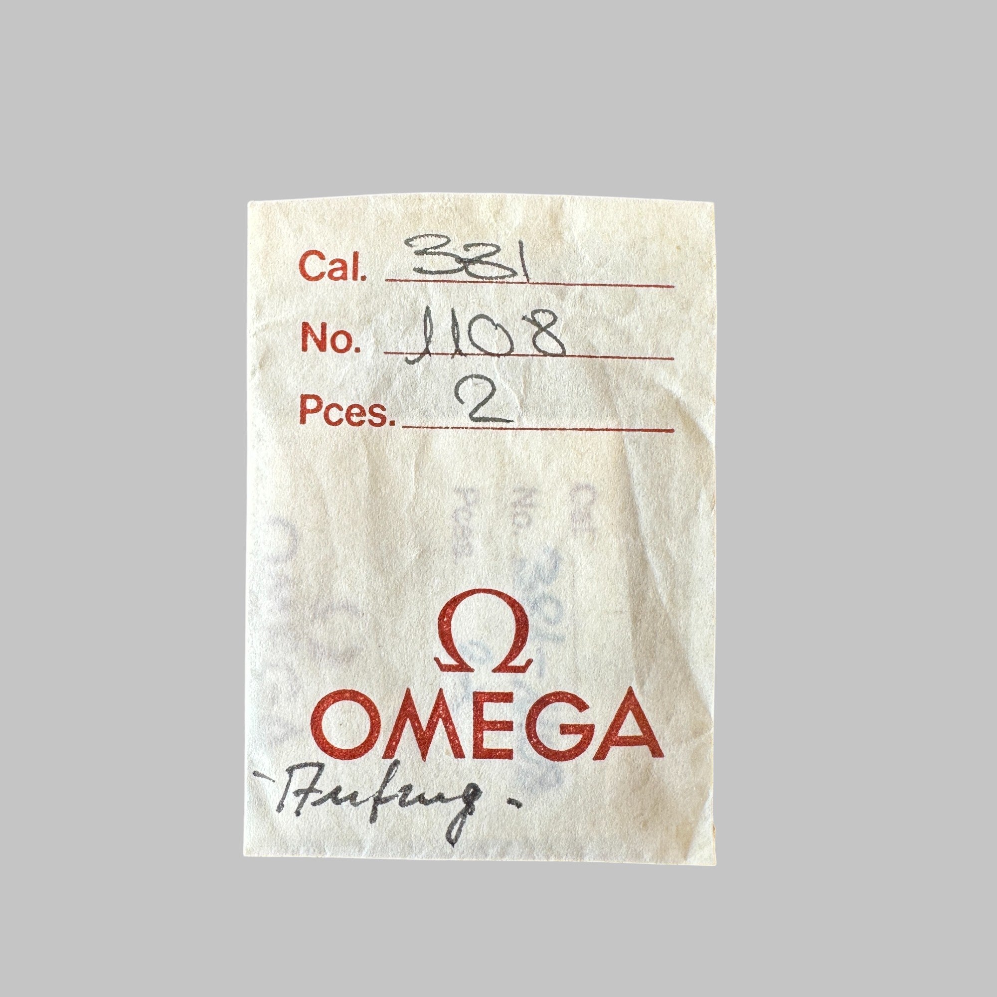 OMEGA CAL. 381 - WINDING PINION 1108 NOS