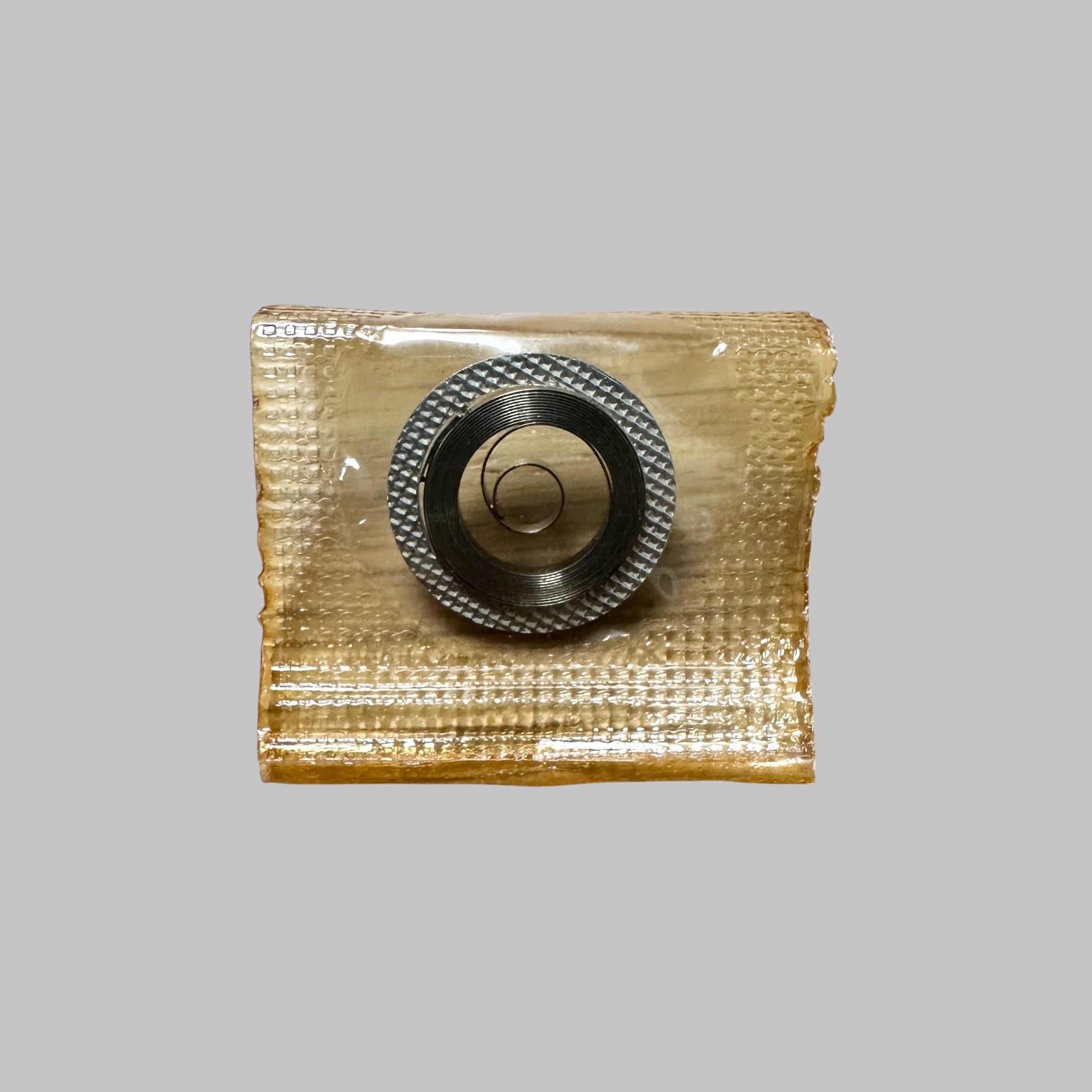 Genuine original vintage mainspring from Omega for caliber 284 referenced with nomenclature 1208 - front view