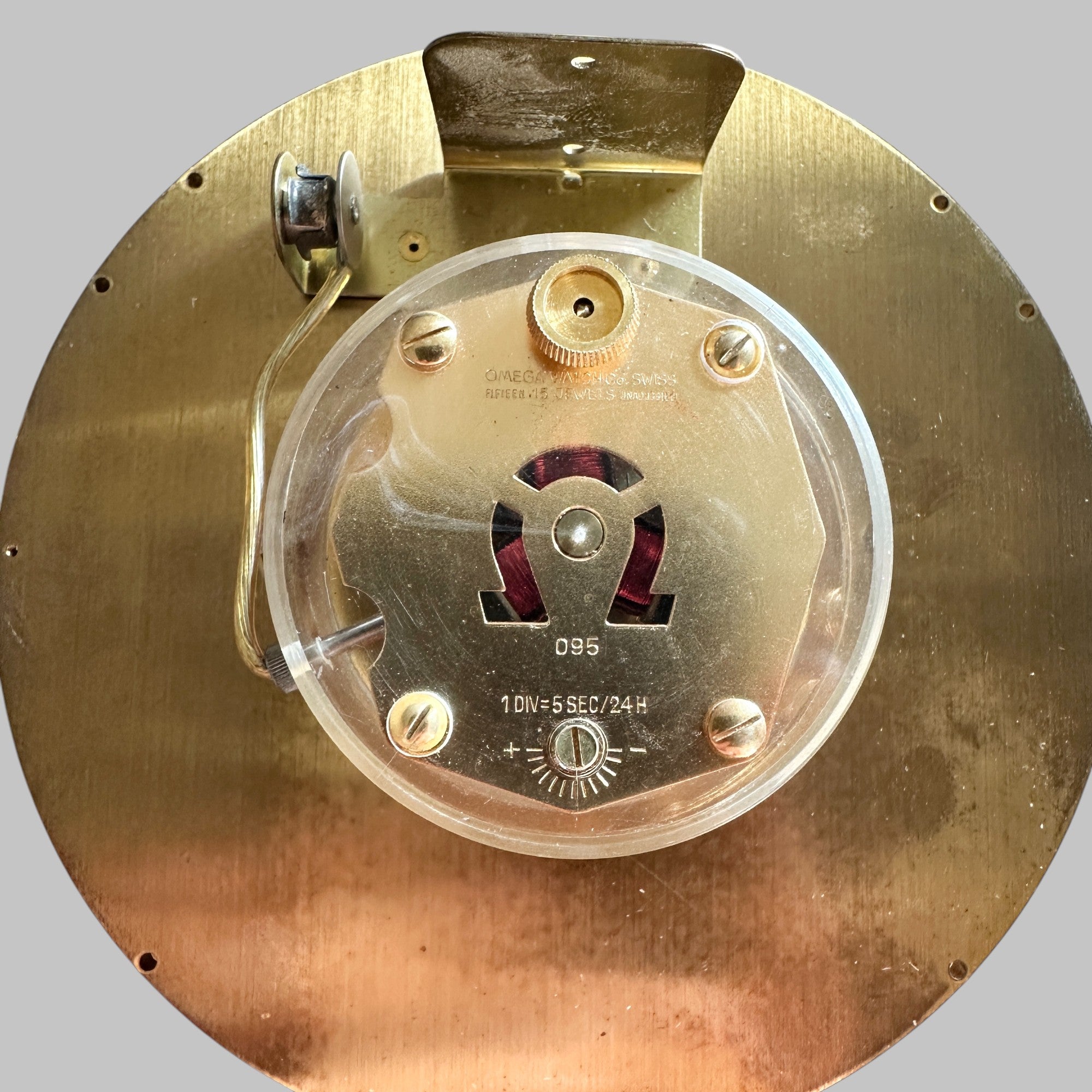 OMEGA CAL. 95 - MOVEMENT TABLE CLOCK GOOD, MOVEMENT ELECTRO-MECANIC