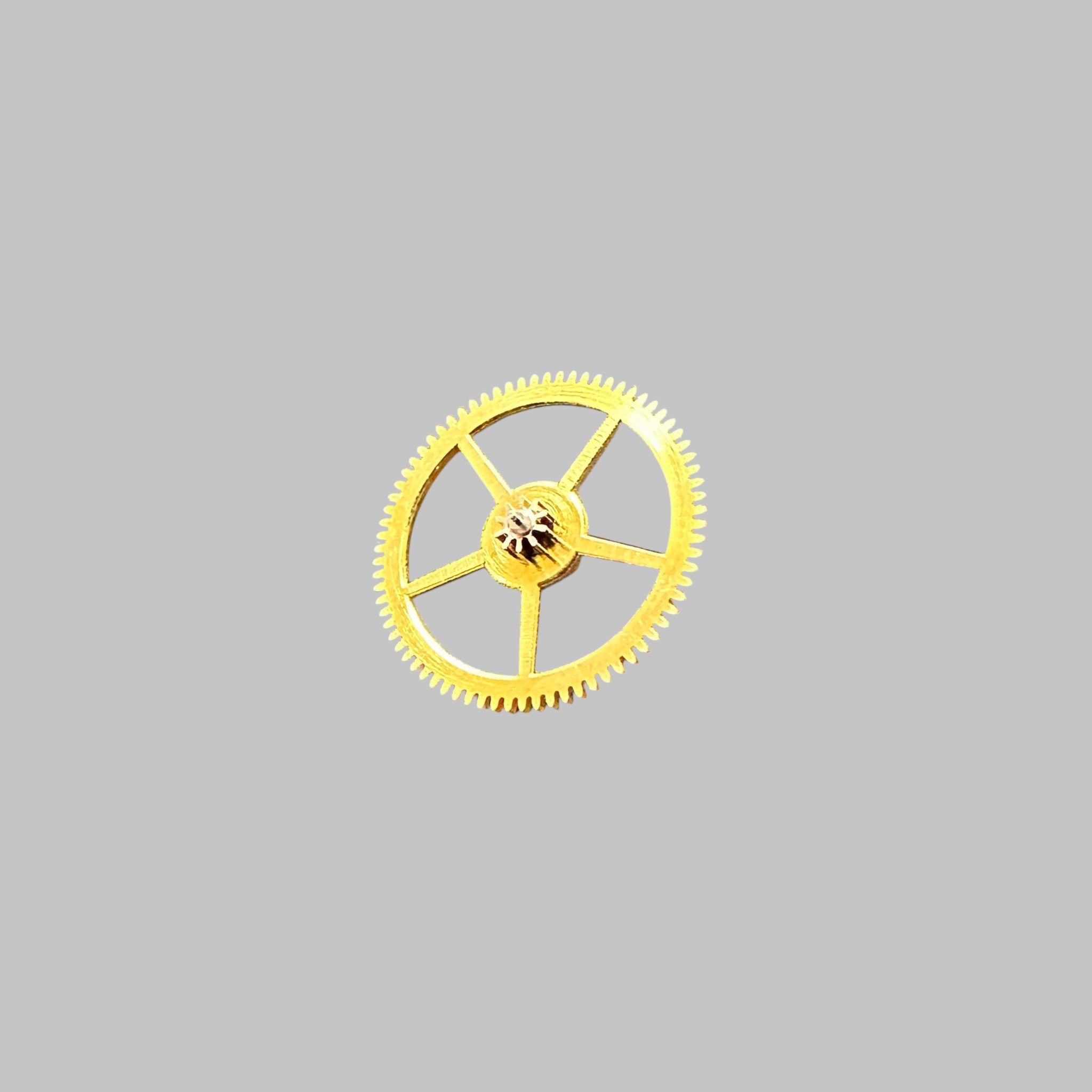 Genuine original vintage third wheel from Omega for caliber 33.3 / LEMANIA 15 referenced with nomenclature 1240 - side view