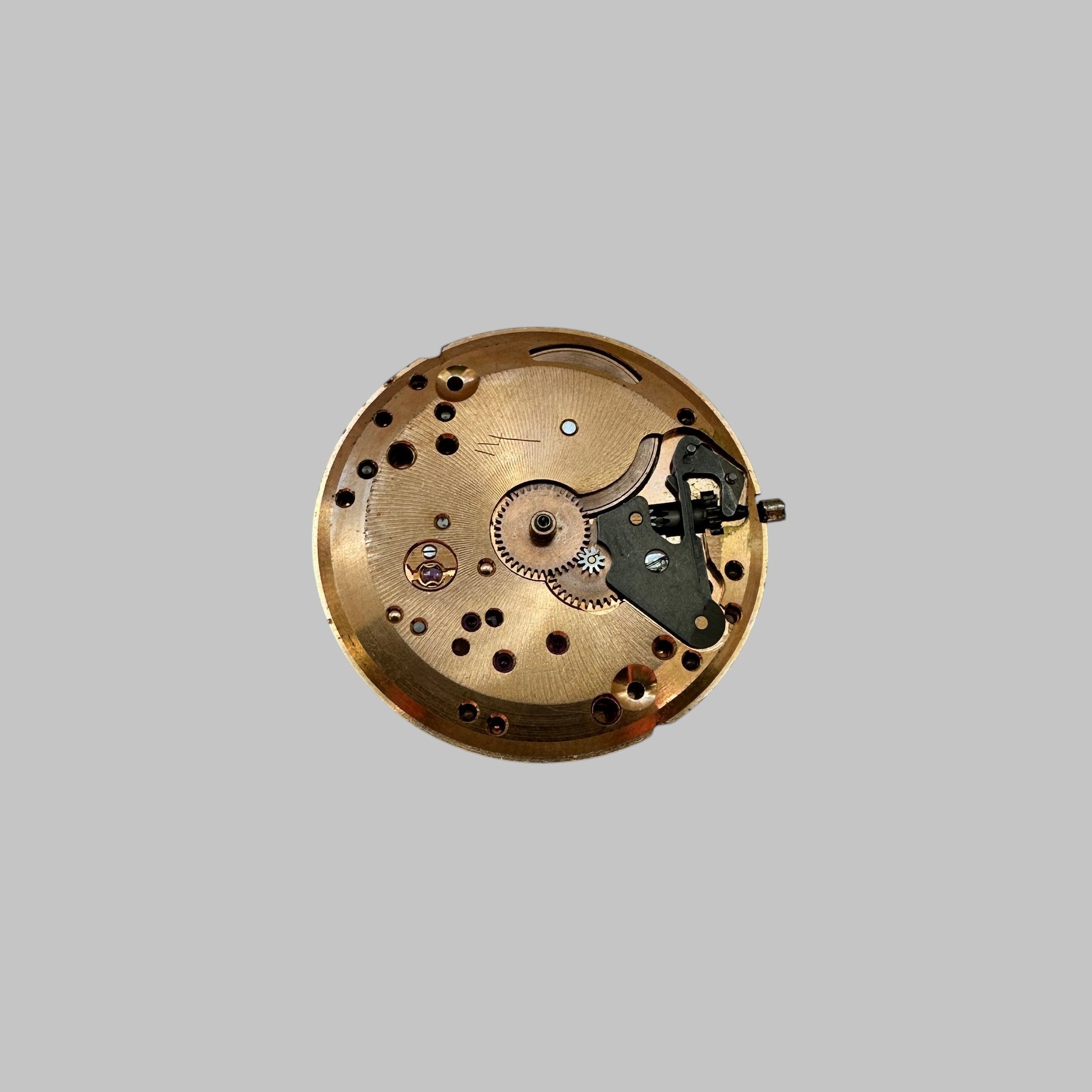 Genuine original vintage complete movement from Omega for caliber 285 - side view