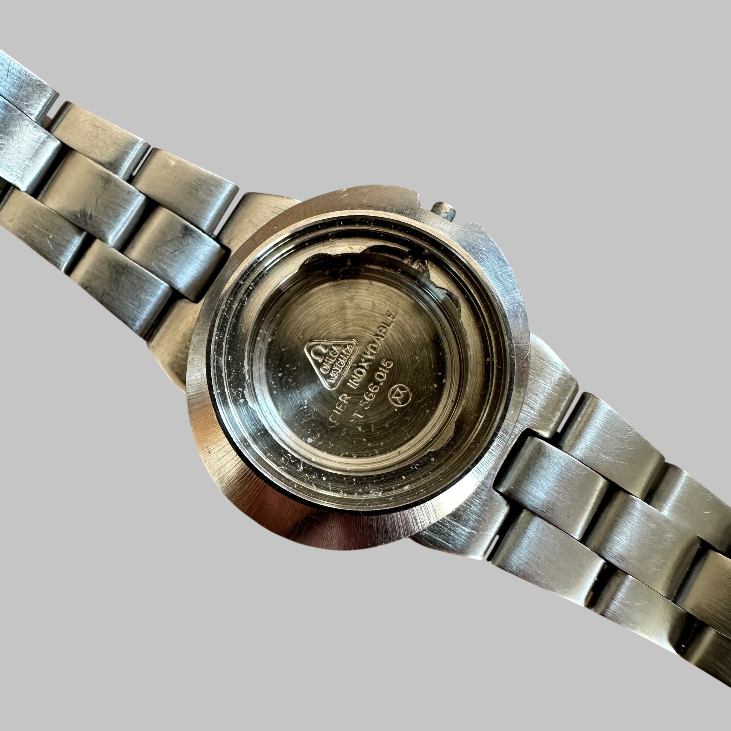 OMEGA CAL. 681 - CASE WITH BRACELET DYNAMIQUE DYNALIQUE GENEVE LADY USED