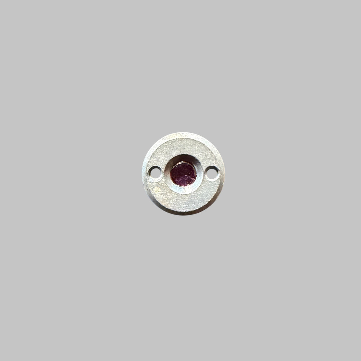 Genuine original vintage regulator omega calibre 28.9 and lemania 13l/13ch from Omega for caliber 28.9 referenced with nomenclature Incabloc - side view