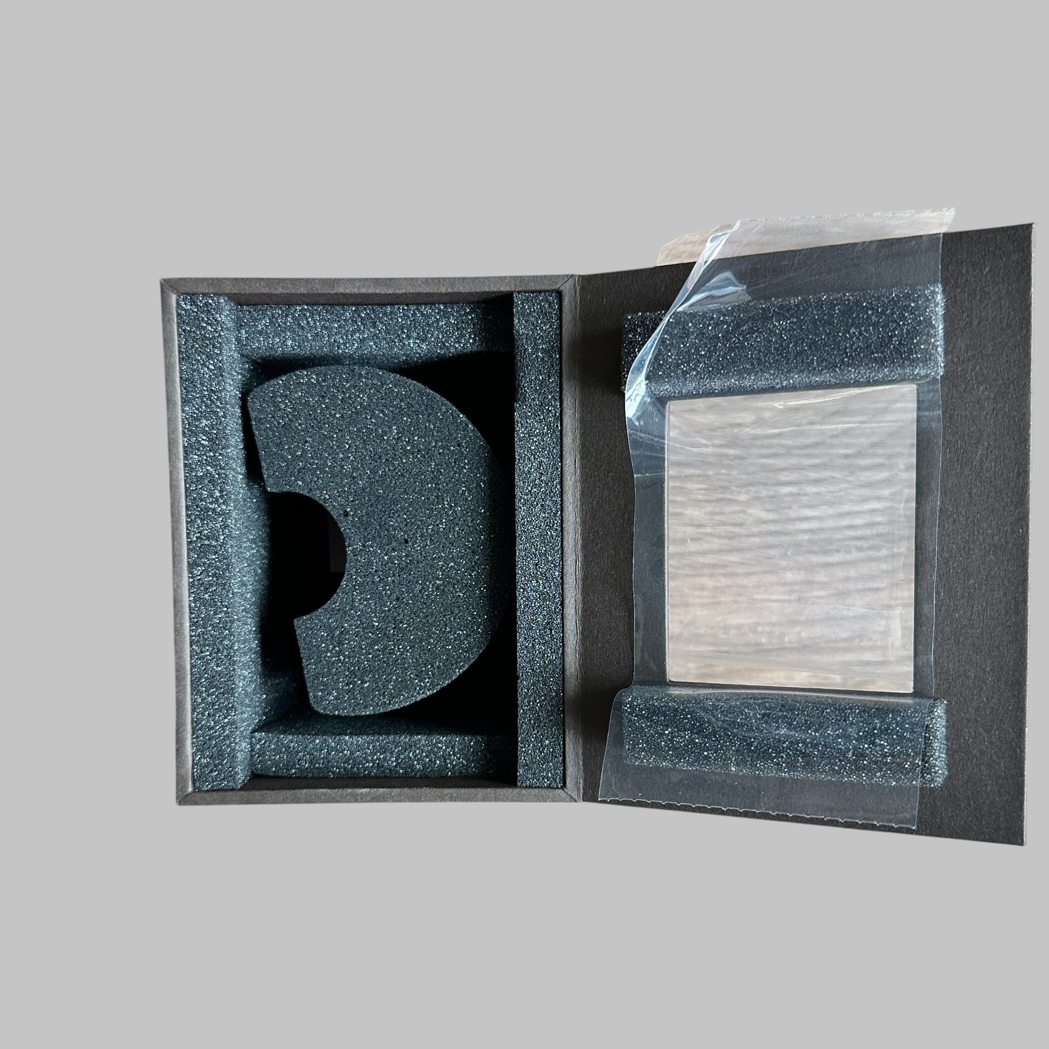 Genuine original vintage watch box from Parmigiani Fleurier - side view