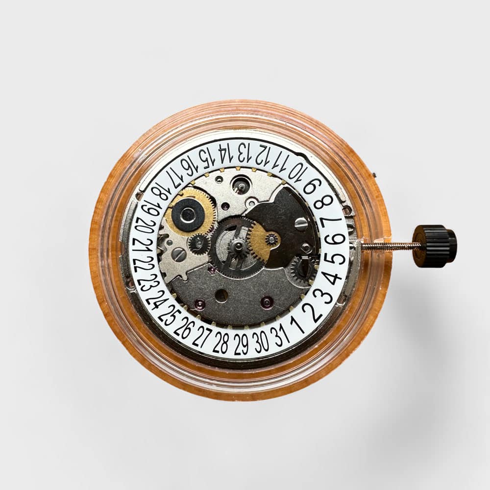 This is a picture of the SELLITA CAL. SW200-1 - AUTOMATIC MOVEMENT COMPLETE watch component.