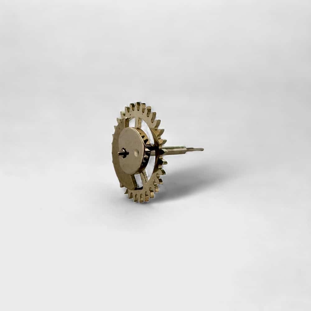 This is a picture of the VALJOUX CAL. 7750 - MINUTE RECORDING WHEEL 8020 watch component.