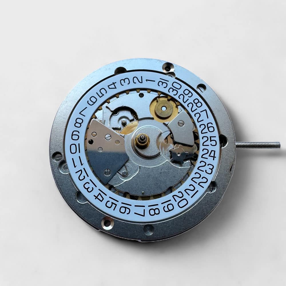 This is a picture of the VALJOUX CAL. 7750 - AUTOMATIC MOVEMENT WITHOUT ROTOR watch component.