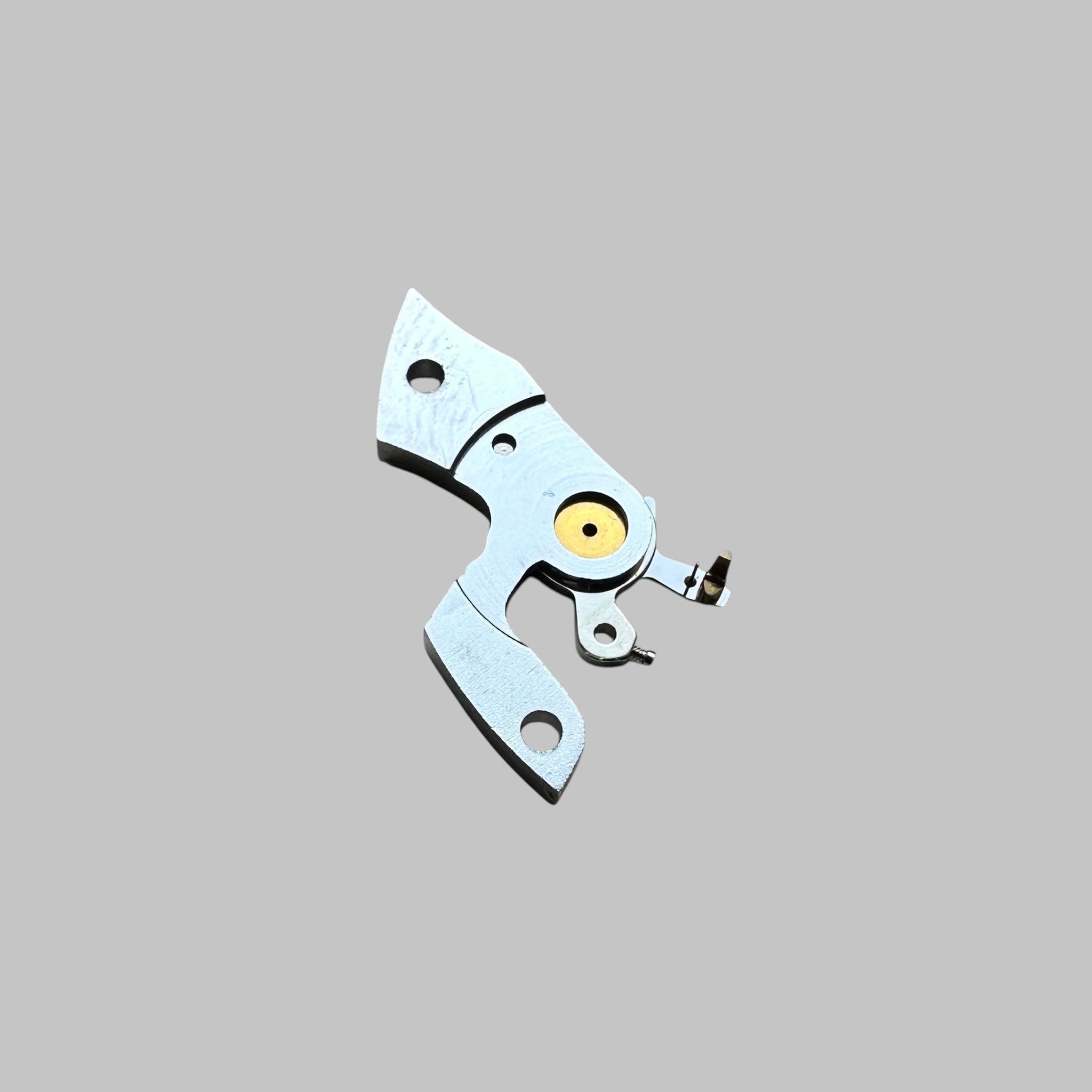 Genuine original vintage balance bridge from Vulcain for caliber V10 / V11 - side view