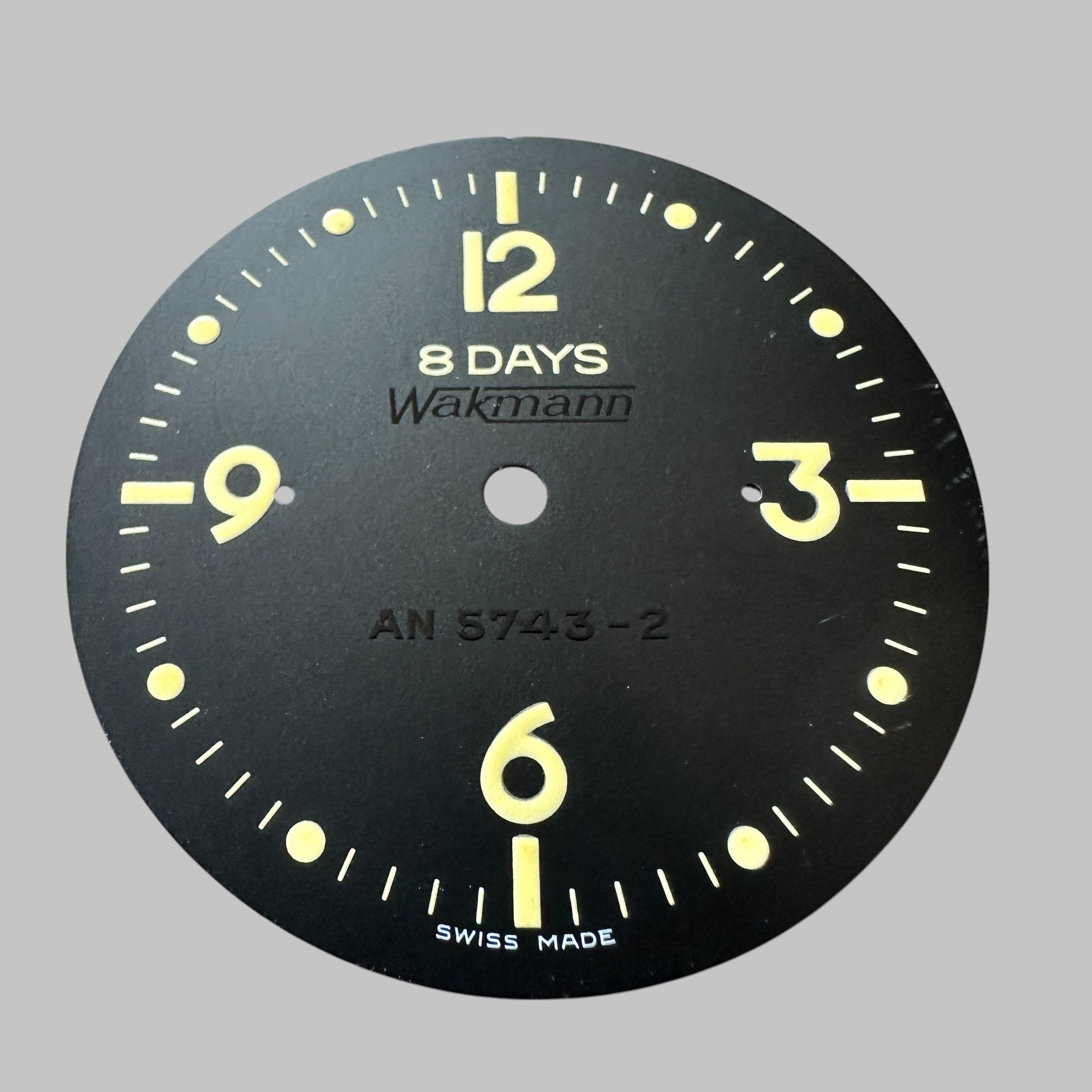 WAKMANN  - DIAL 8 DAYS, NUMBER: AN 5743-2 GOOD, DIAM: 49,02