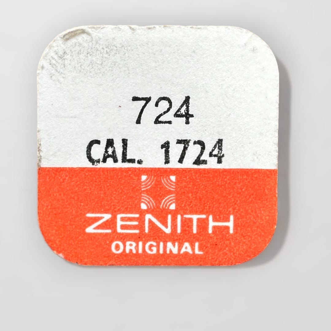 This is a picture of the ZENITH CAL. 1724 - BALANCE STAFF 724 watch component.