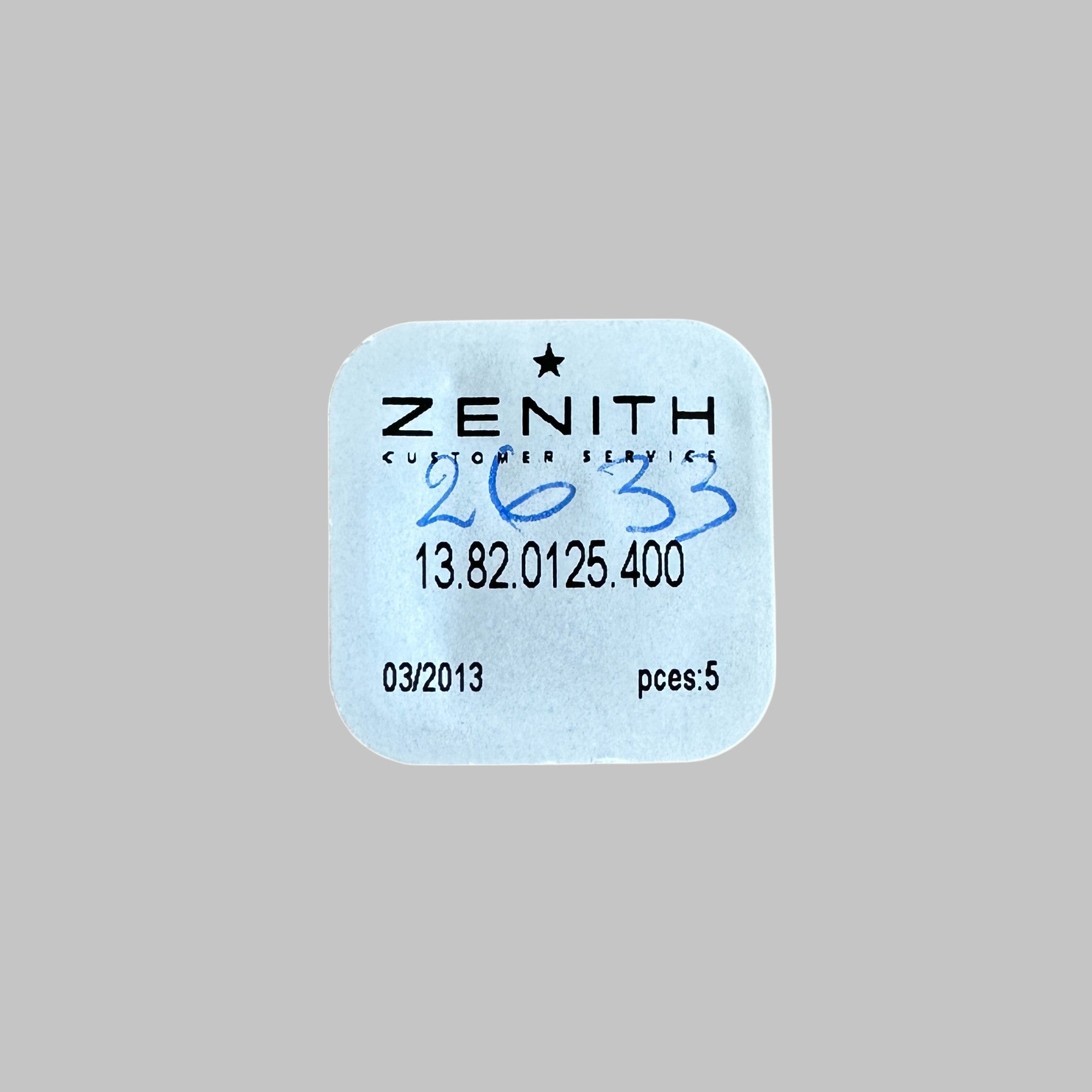 ZENITH CAL. 3019 - DATE INDICATOR RELEASE LEVER SPRING 2633 NOS