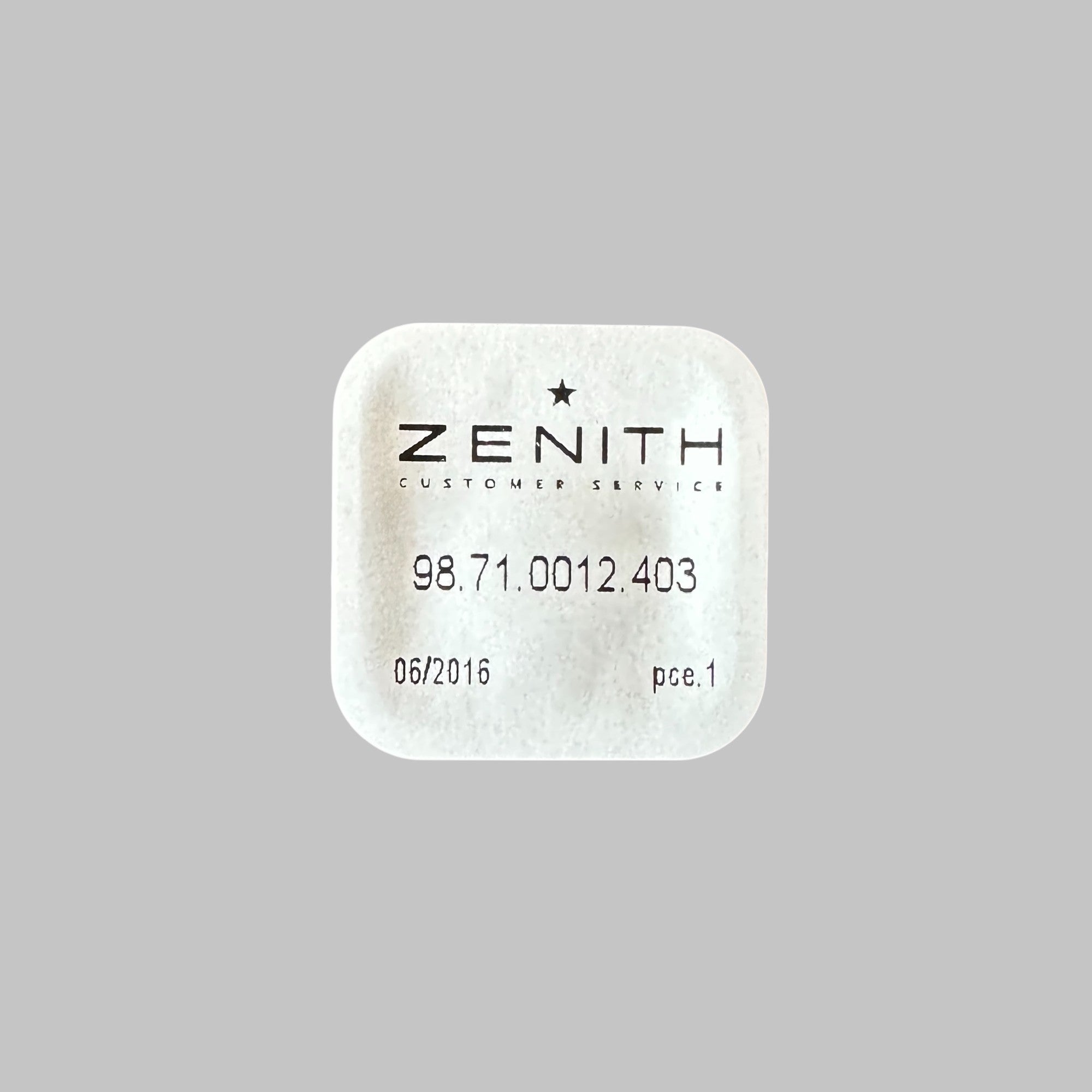 ZENITH CAL. 3019/400 - MOUNTED CLUTCH WHEEL 8100 NOS