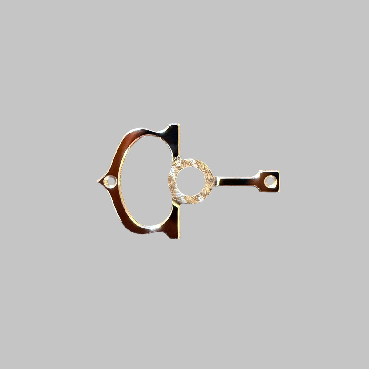 Genuine original vintage upper tourbillon brigde from Cartier for caliber 9452MC of the model TOURBILLON of line BALLON BLEU - side view